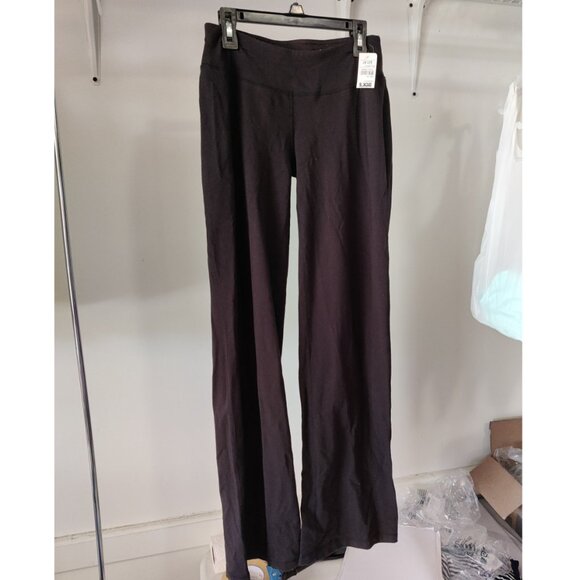 SOILED Reebok Women's Pull On Flared Athleisure Pants Black Size XS $30 O291 - Picture 1 of 4